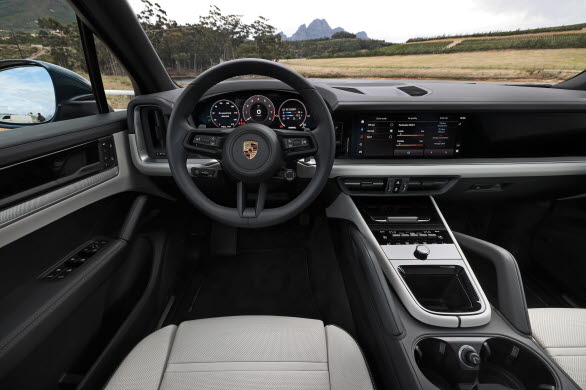 Den nya Porsche Driver Experience-interiören i Porsche Cayenne