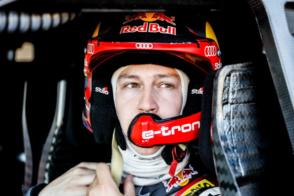 Emil Bergkvist co-driver till Mattias Ekström i Dakarrallyt 2023