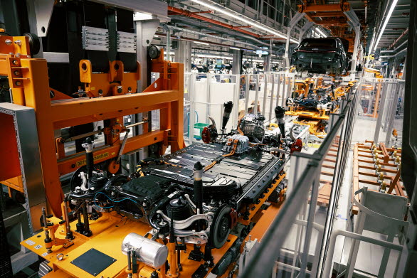 Batteritillverkning till Audi Q8 e-tron i Bryssel