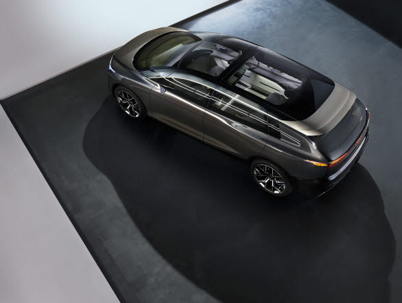 Visionära Audi urbansphere concept. Designad med fokus på maximal komfort.