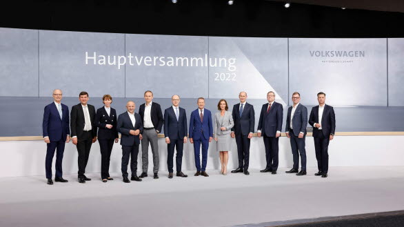 Årsstämma i Volkswagen AG 2022.